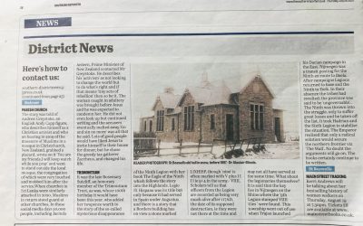 Another mention in The Southern Reporter!