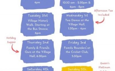 VILLAGE WEEK BEGINS!