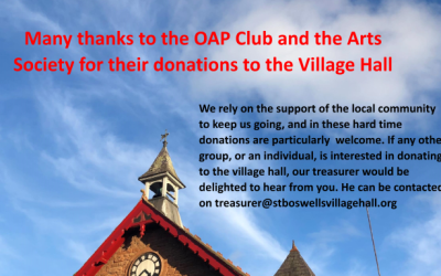 Thanks to donors to the hall!