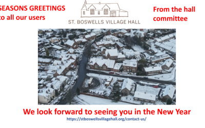 Happy Christmas from the Hall!