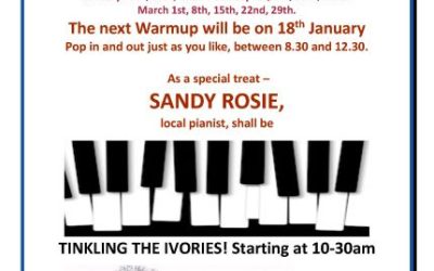 18th January, Wednesday Warmup – TINKLING THE IVORIES