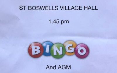St Boswells OAPs AGM, 28 February