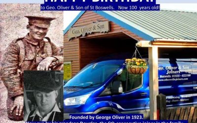Happy Birthday to Geo. Oliver & Son: 100 years old