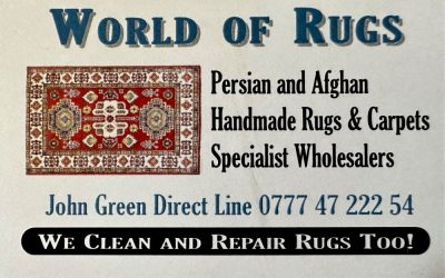 4 March 2023: Rug sale in the hall, 10am-5pm