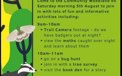 Summer Wildlife event, Saturday August 8th 2023