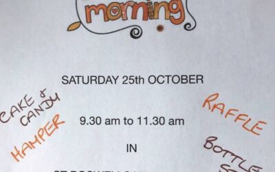 St Boswells OAP coffee morning, 25 October